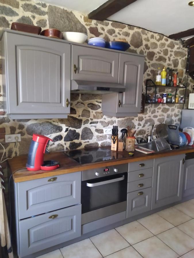 Maison En Granit Bleue Lanhelin Exteriör bild
